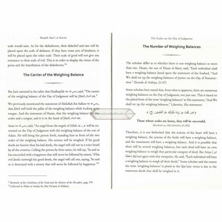 The Scales On The Day Of Judgement & The People On The Heights