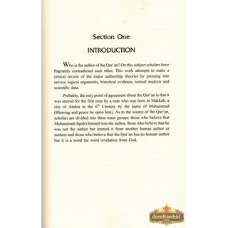 The Sources Of The Quran (A Critical Review Of The Authorship Theories) By Hamza Musataf Njozi