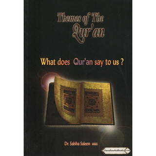 Themes of the Quran What does Quran Say to Us? By Dr. Sabiha Saleem
