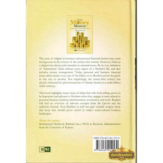 Your Money Matters The Islamic Approach to Business, Money and Work