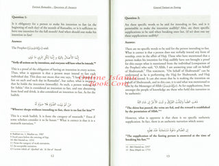 Fatawa Ramadan Questions & Answers By Shaykh Muqbil Ibn Hadi al-Wadi