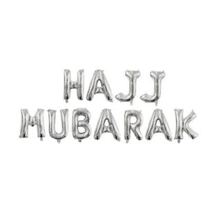 Hajj Mubarak Balloon Bunting Decorative wall Hanging