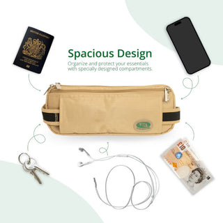 Hajj & Umrah - Anti-Theft Waist Bag And Ihram Belt