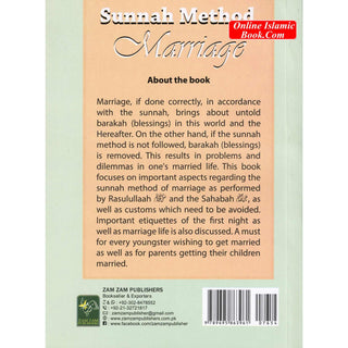 Sunnah Method Marriage