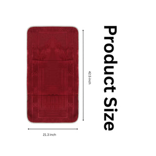 Prayer Rug with Back Support Foldable Meditation Floor Chair
